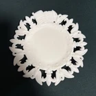 VTG Westmoreland Milk Glass Americana Eagle & Flag 7” Bicentennial Plate 4thJuly
