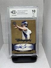 2006 SP Authentic - Chirography Signatures Jay Cutler #CH-JC (AU, RC)