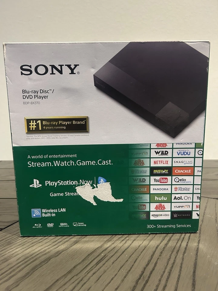 Sony BDP-BX370 Blu-ray Disc/DVD Player Built in wireless LAN Brand New! - Image 4 of 4