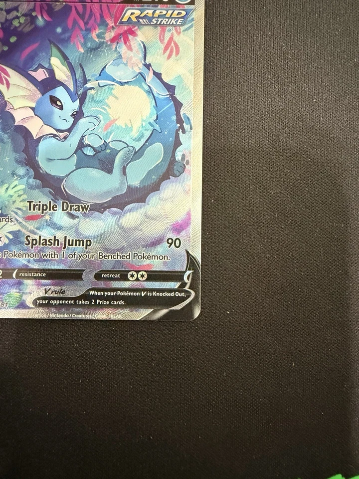 Vaporeon V SWSH181 SWSH: Sword & Shield Promo Cards Holo - Image 4 of 4
