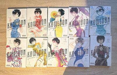 Kowloon Generic Romance Manga Set Bände 1-10 Englisch Taschenbuch Jun Mayuzuki