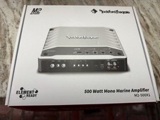 Rockford Fosgate M2-500X1 / MARINE AMP/ M2 500 Watt Mono Element Ready Amplifier