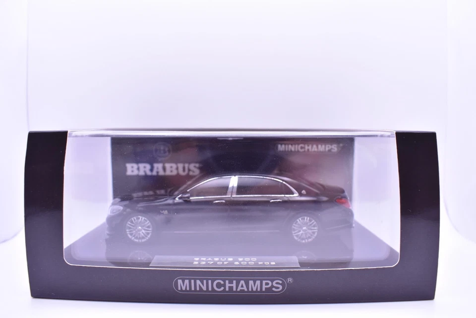 Modellauto Auto Maßstab 1:43 Brabus 900 E Class Schwarz modellbau automodell - Bild 2 von 4