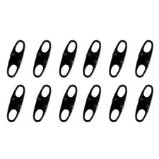 12PCS Double Small Carabiner Clips - S-Shaped Alloy Snap Hooks for Keychains,...