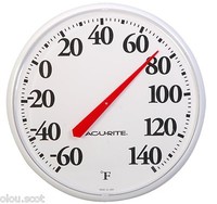 Easy To Read Extra Large Number Outdoor Outside Exterior Thermometer Made In Usa Easy To Read Extra Large Number Outdoor Outside Exterior Thermometer Made In Usa
