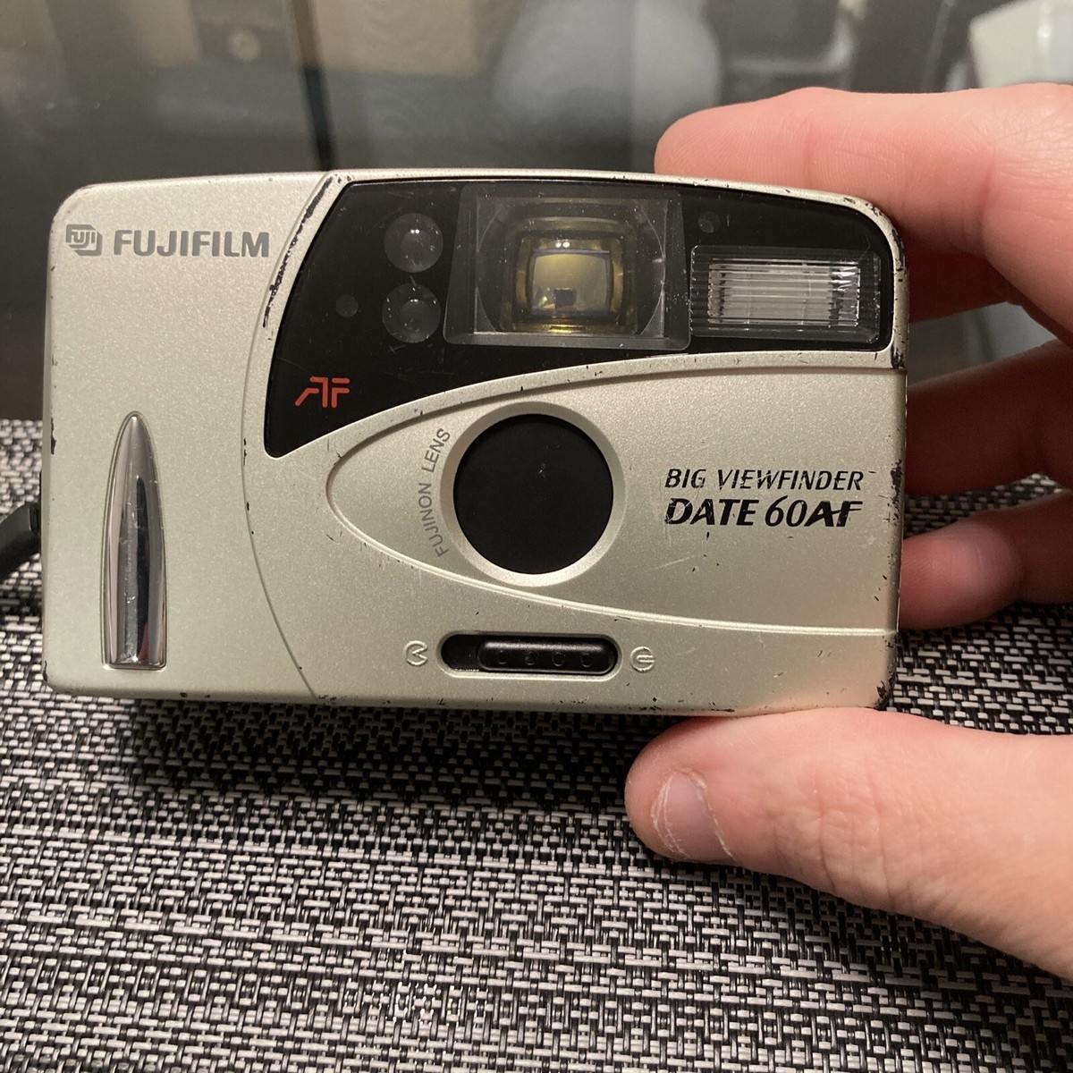 Fujifilm Big Viewfinder Date 60AF Point & Shoot Film Camera