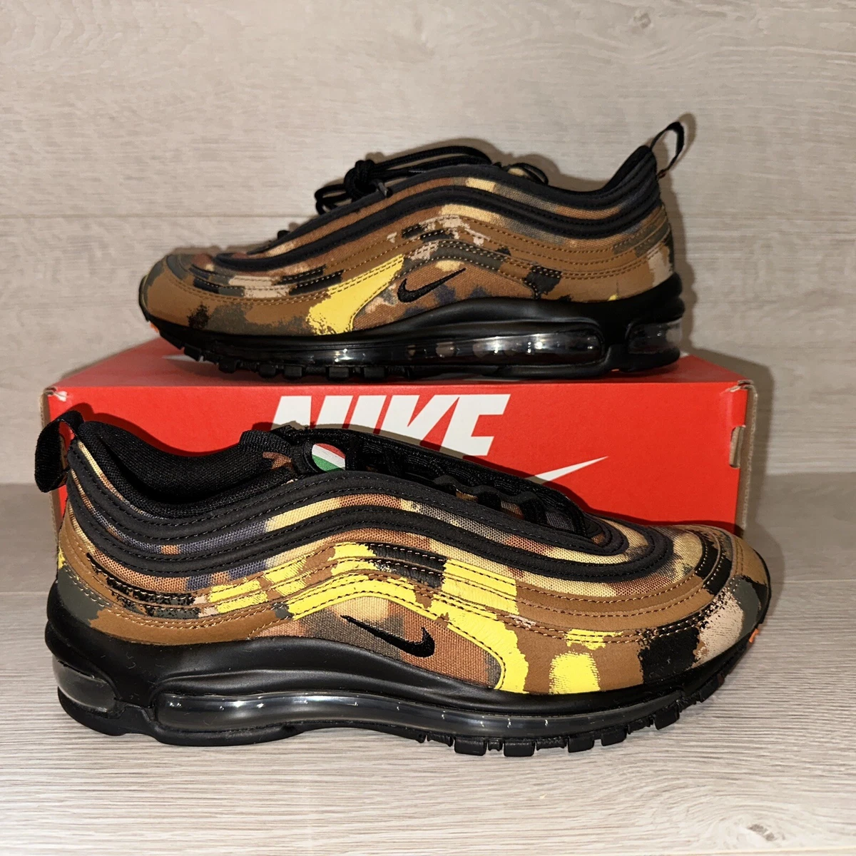 Nike Air Max 97 Country Camo Italy UK 8 EU 42.5 US 9