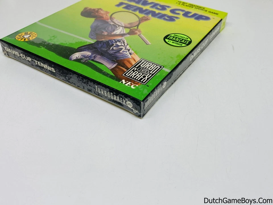 Turbografx - Davis Cup Tennis - New & Sealed - Image 3 of 4