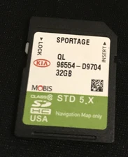 2020 KIA  NAVIGATION SD CARD MAP OEM 96554-D9704