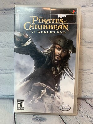 Pirates of the Caribbean: At Worlds End (Playstation PSP, 2006) CIB Complete