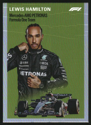 2024 Topps Now Formula 1 39 Lewis Hamilton 9 Wins at Silverstone 