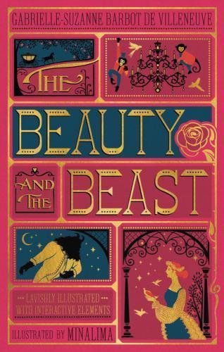 Beauty and the Beast Illustrated with Interactive Elements) Hardcover)