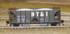 Bowser HO #42804 DT&I 70-Ton Ballast Car w/Load RTR #85000 NEW
