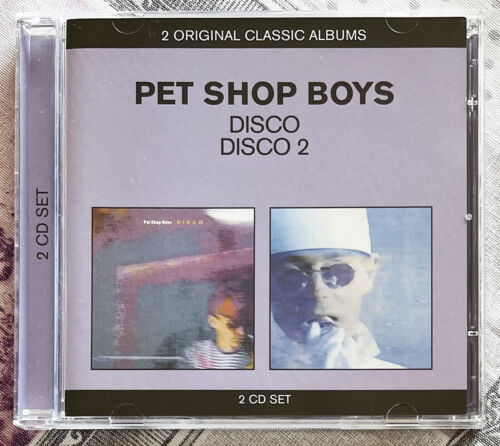 PET SHOP BOYS 2 ORIGINAL CLASSIC ALBUMS CD DISCO DISCO 2 2011 EMI 5099972901229 - Foto 1 di 4