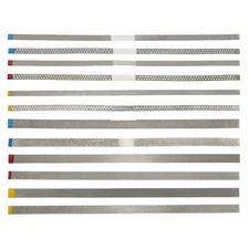 Dental Diamond Finishing Strips Perforated Saw Blade IPR Fine Medium Extra Fine