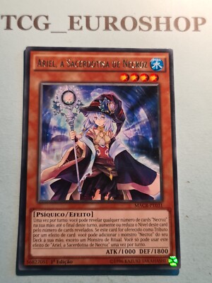 Ariel, Priestess of the Nekroz YUGIOHMACR2017PORTUGUESERARENM #0408 | eBay Ariel, Priestess of the Nekroz YUGIOHMACR2017PORTUGUESERARENM #0408 | eBay