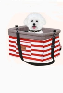 Colarlemo Foldable Dog Booster Car Seat Small to Medium Dog Washable Under 18 lb