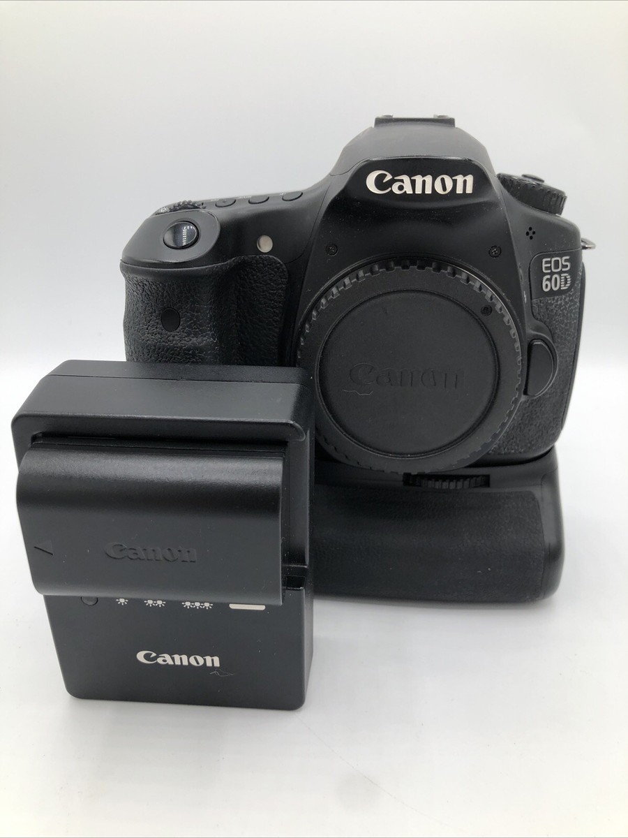 Canon EOS 60D MP Digital SLR Camera Black Body Only W/Meike