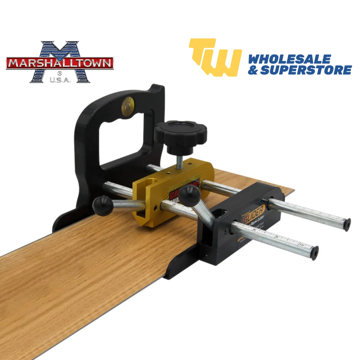 Marshalltown Bullet Adjustable Vinyl Cutter Ripper Flooring Glider
