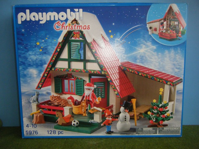 playmobil santa house