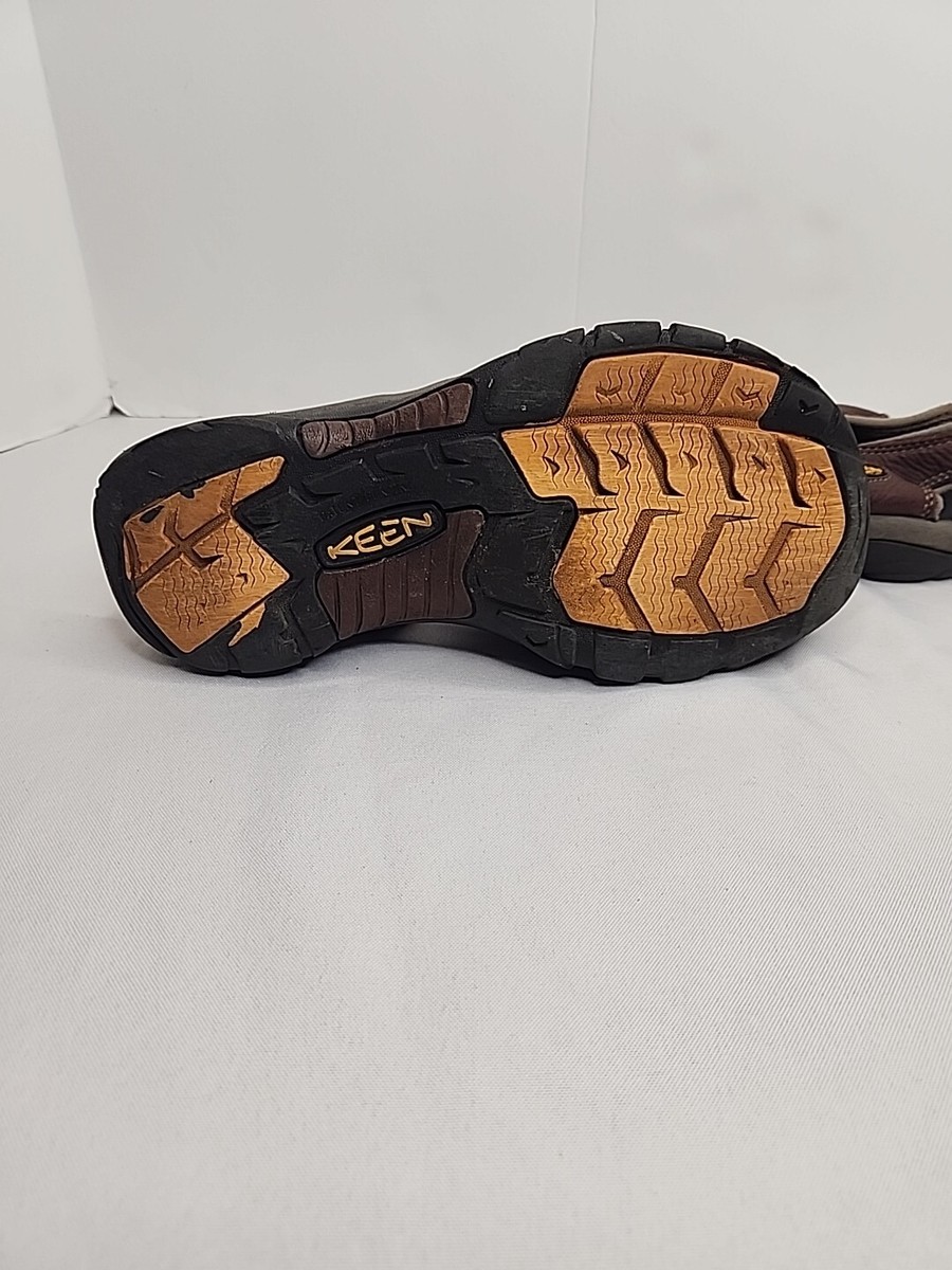 Keen Daytona Sandals Mens 8 Brown Leather Open Toe Hiking  display picture 1