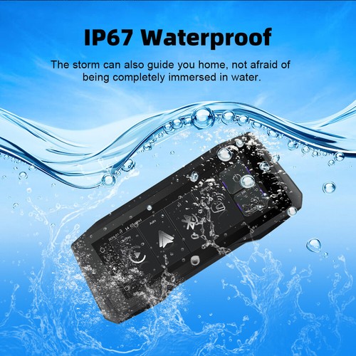 7" IPS Touch Screen Motorcycle Android Auto Navigator Wireless CarPlay w/Camera - Picture 7 of 17