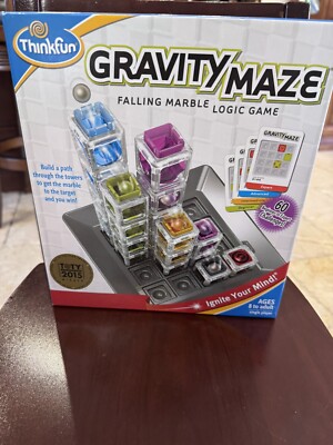 Gravity Maze Falling Marble Logic Game 2015 Toy Of The Year - Used