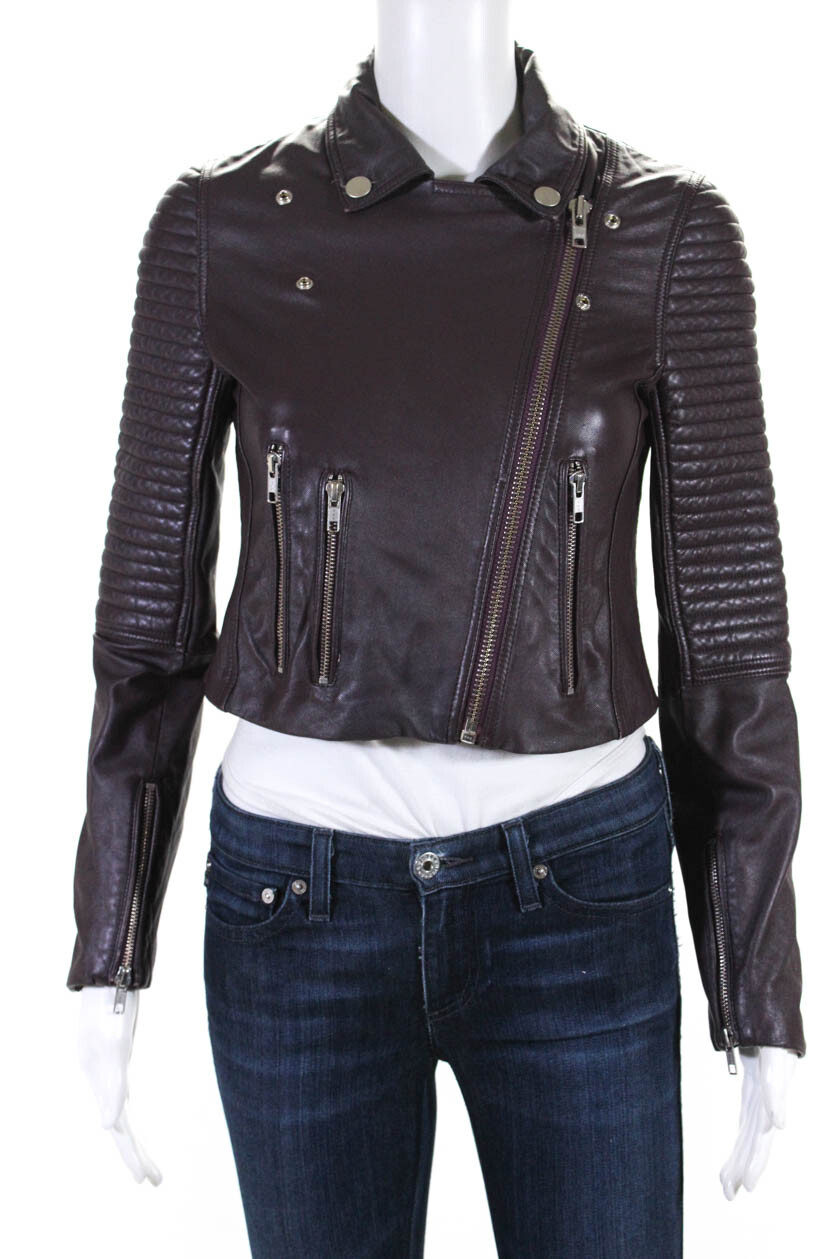 samantha sipos hooded leather bomber