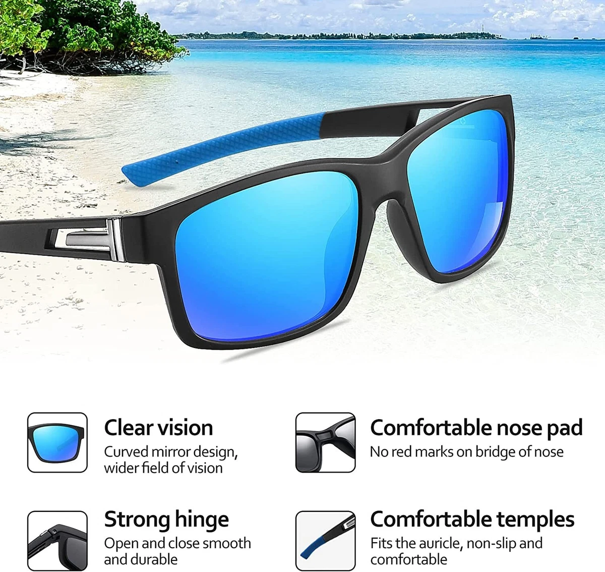 Polarised shades top