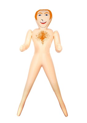 Ginger Inflatable Man Doll Blow Up Male Doll 150cm Hen Do Party