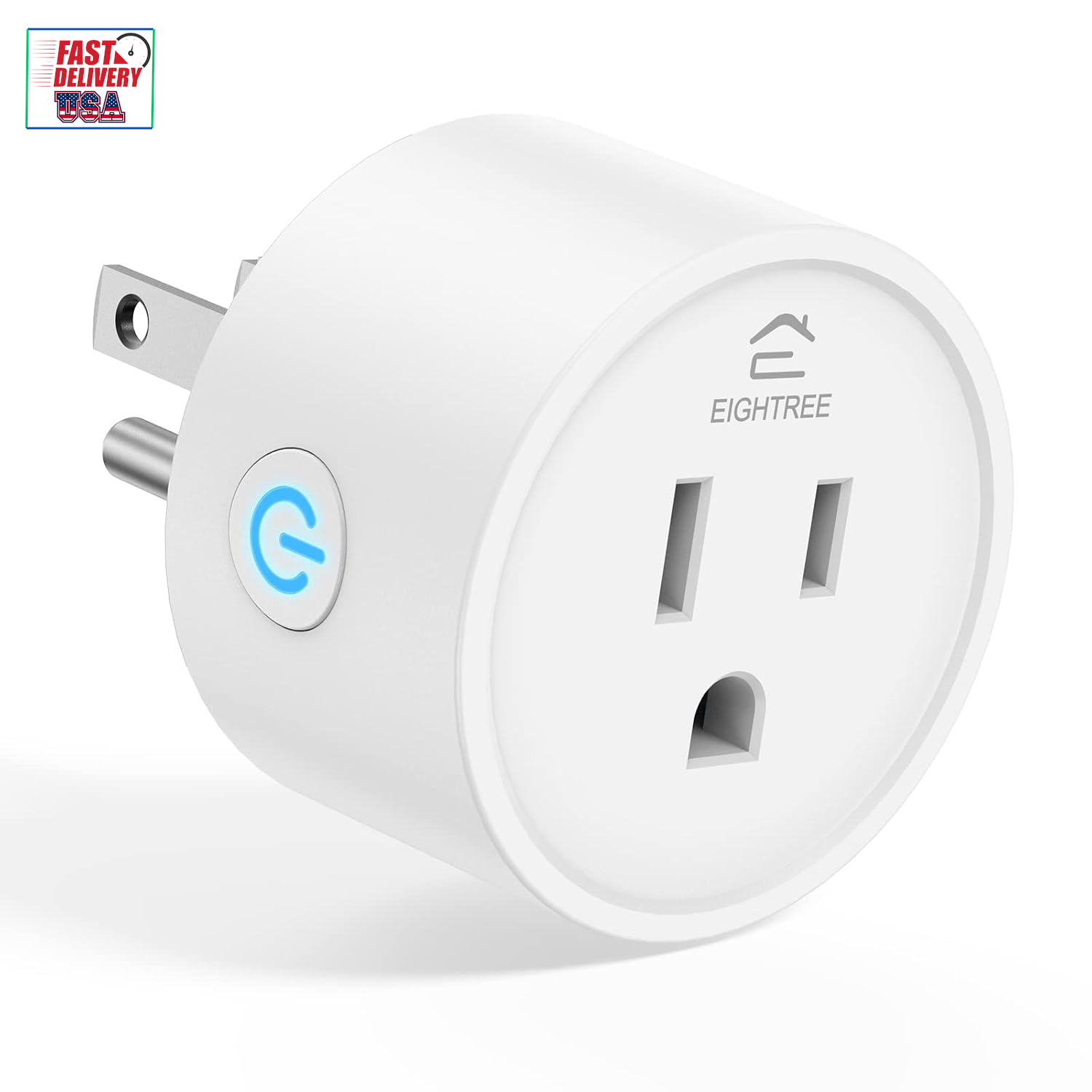 Smart Plug, Smart Plugs That Work with Alexa and Google Home, Compatible with Sm-image