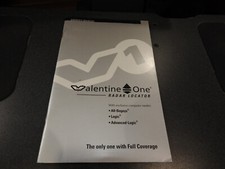 Valentine One Gen 1 Owner's Manual only - no radar detector included