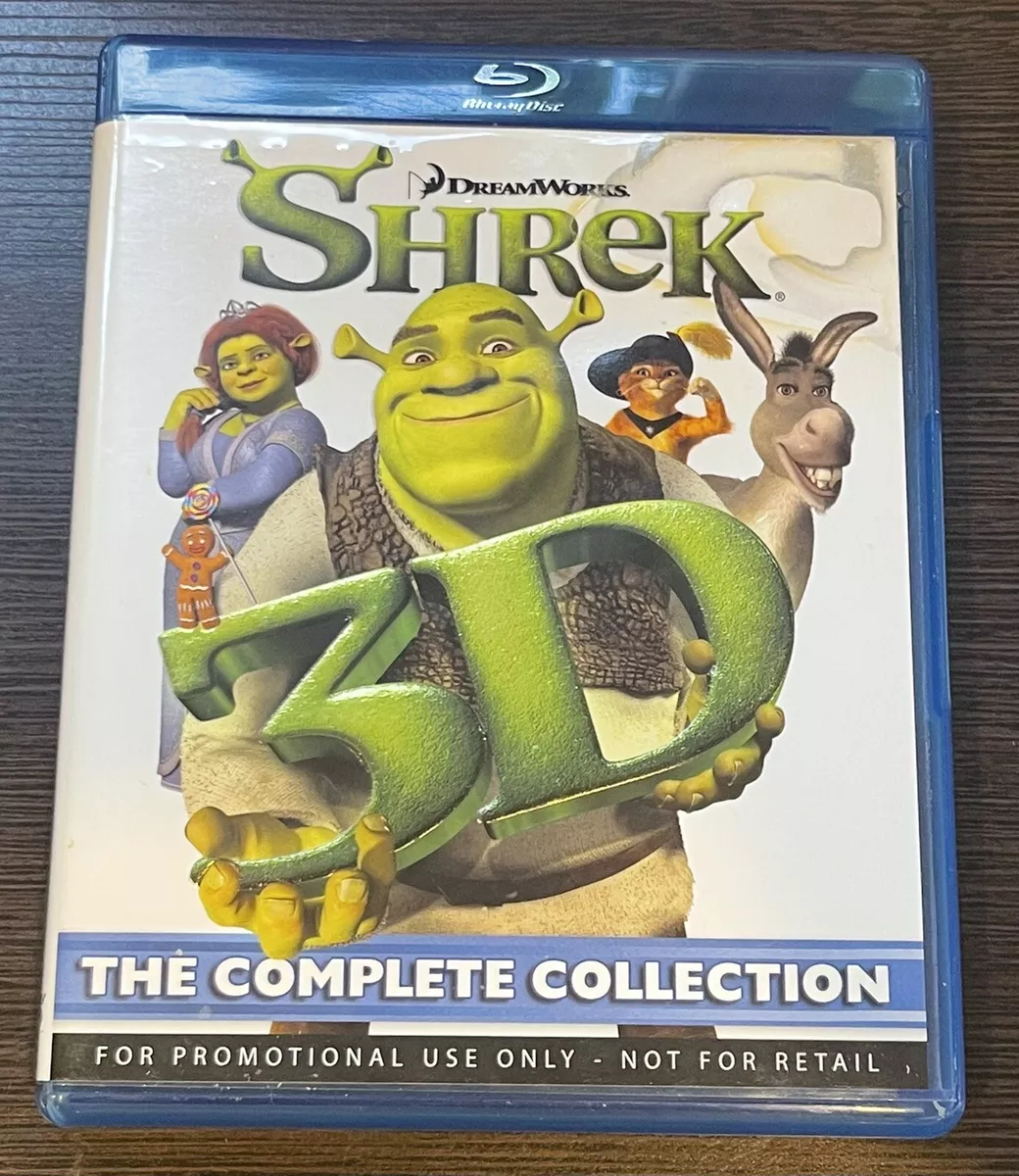 Shrek Quadrilogy Collection (4 Blu-ray)