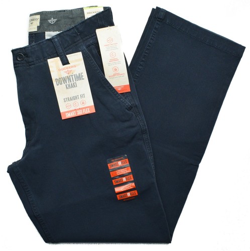 Dockers #9833 nuevo Hombres Calce Recto Pantalones Smart 360 Flex el tiempo  de inactividad Color Caqui 476980006 | eBay