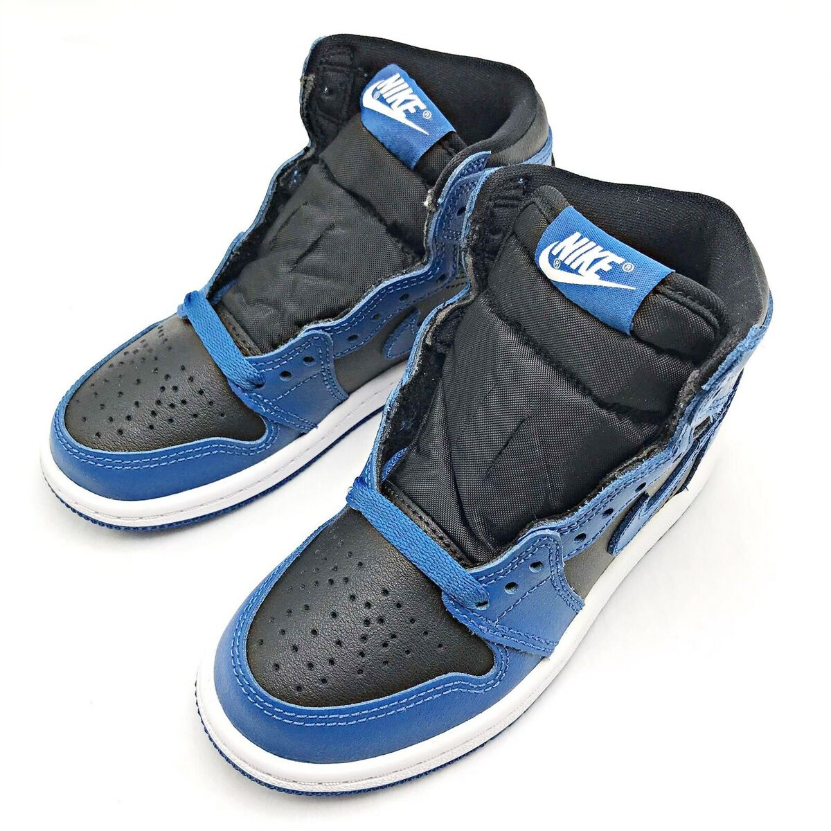 KIDS NIKE Air Jordan 1 Retro High OG Dark Marina Blue KIDS NIKE Air Jordan 1 Retro High OG Dark Marina Blue