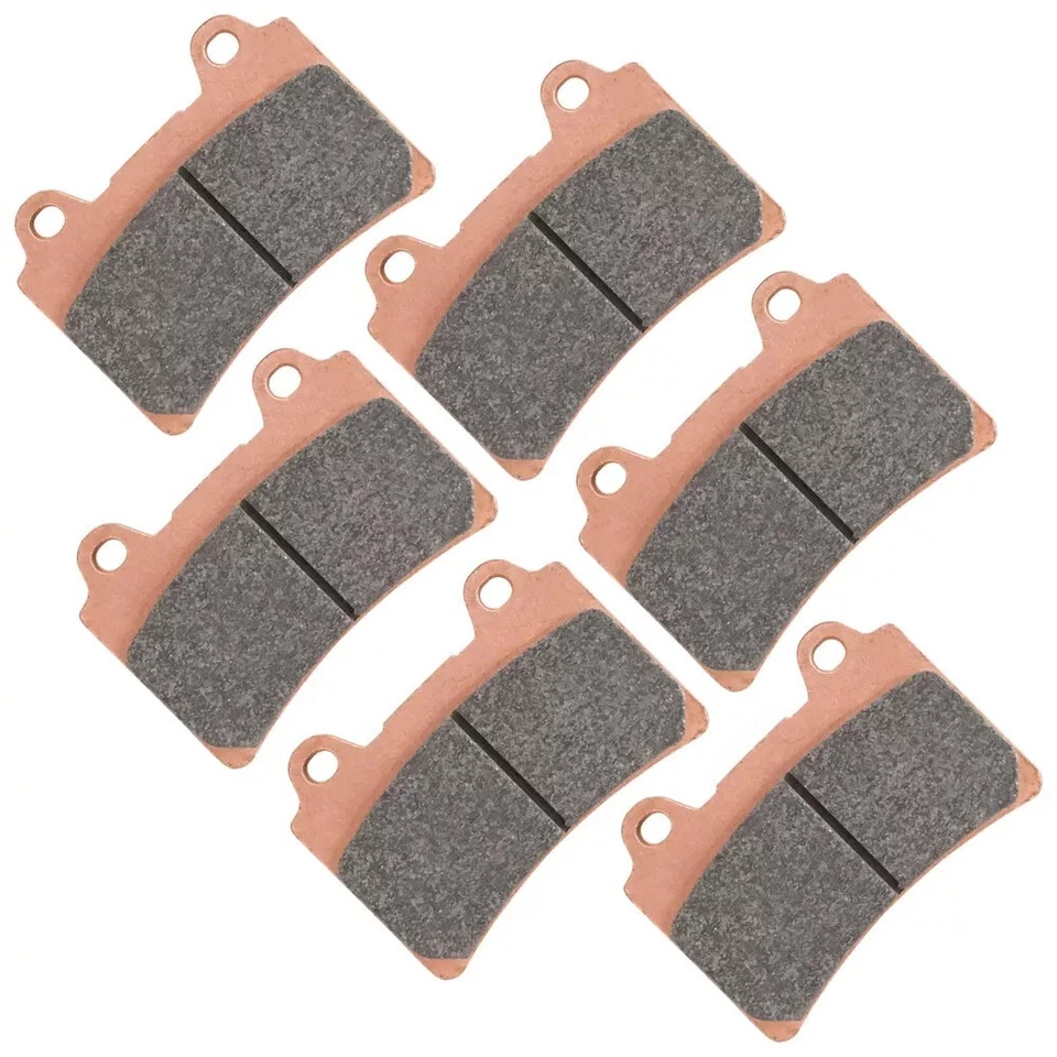 Pastillas de freno delanteras y traseras sinterizadas para Yamaha XVZ1300 Royal Star 1300 1997-1998 Foto 4 de 4