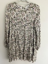 Urban Outfitters Floral Boho Tiered Dress Size Small