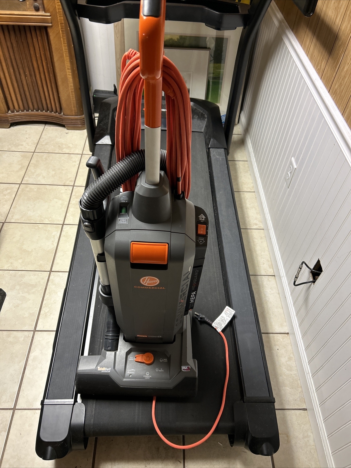 Hoover Commercial Upright Vaccum Cleaner CH54113 Used eBay