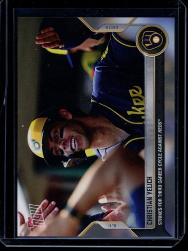 2022 Topps Now 167 Christian Yelich
