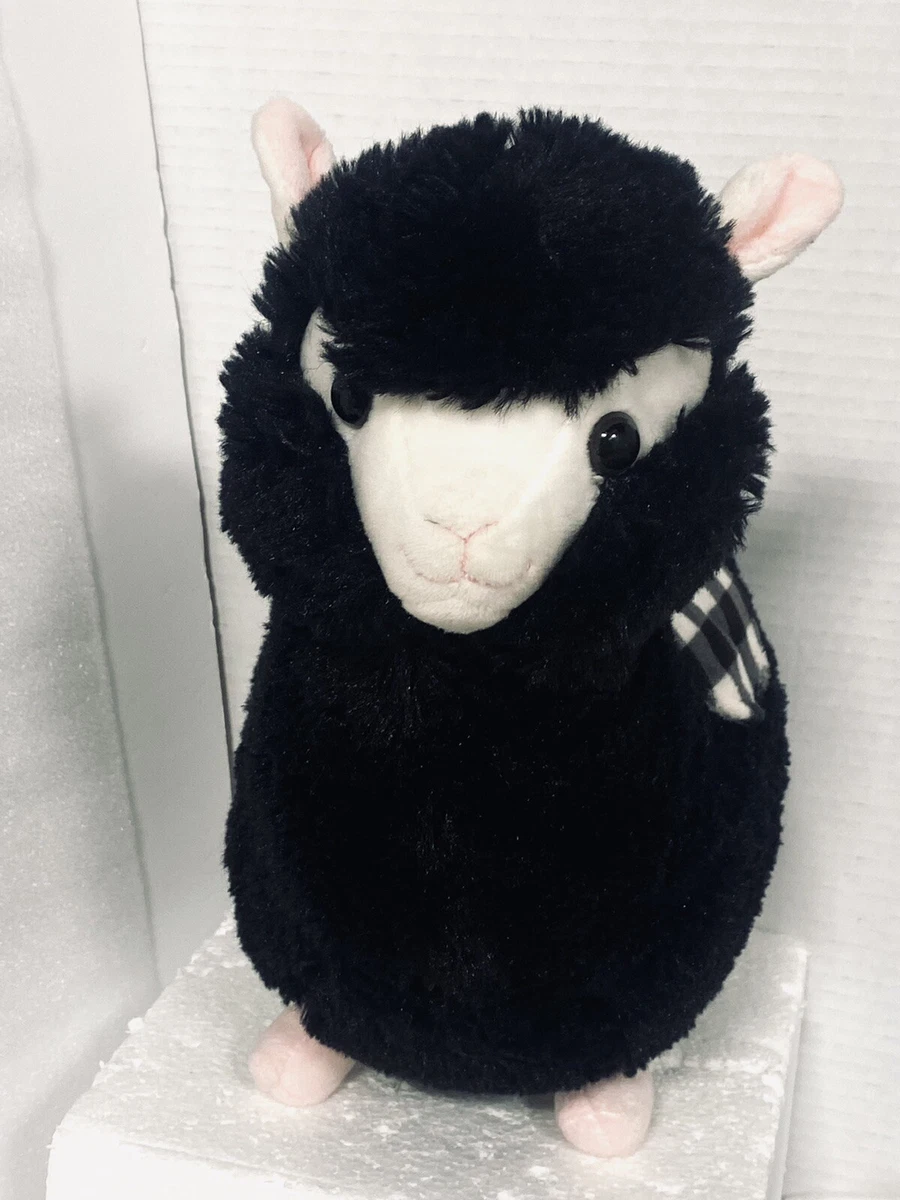 Black Llama Alpaca Plush Stuffed Animal Toy Llama Kelly toy 12 eBay
