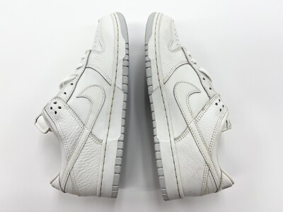 2003 Nike Dunk Low Pro White Leather Sz 11.5 Men Shoe Vintage SB