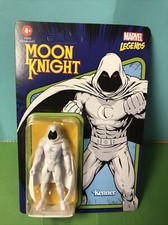 Hasbro Marvel Legends Kenner Retro 3.75  Moon Knight Figure UNPUNCHED Card Nice