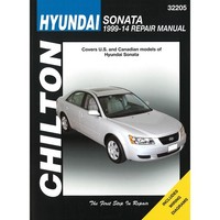 Hyundai Sonata 1999-2014 Us Usa Kanada Import Workshop Manual Chilton