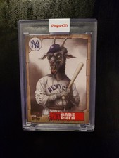 2021 Topps Project 70 - 1987 Topps Baseball Babe Ruth #666 1987 Topps...