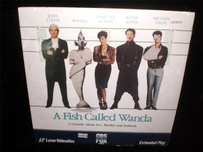 Laserdisc A Fish Called Wanda 1988 John Cleese, Jamie Lee Curtis, Kevin Kline