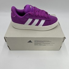 Women's Adidas Grand Court Alpha 00s Comfy Casual Purple Shoes / JH7231 / Size 6