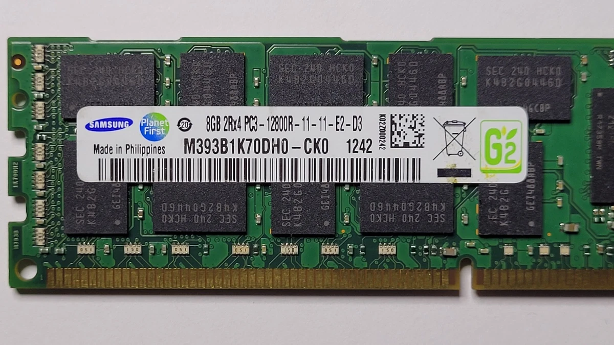 PC3-12800 (DDR3-1600) Server RAM ECC 1 Modules for sale | eBay