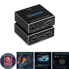 8K HDMI Audio Extractor with Surround Sound: ...