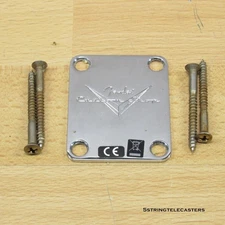 2025 Fender Custom Shop 54 Relic Telecaster Neck Plate LOGO Only Strat Tele