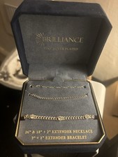Brilliance Necklace And Bracelet Stainless Steel
